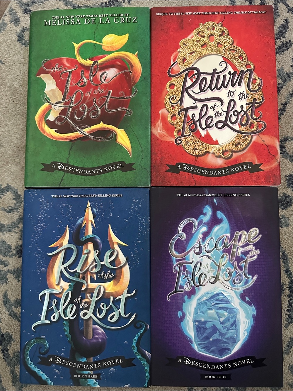 Descendants Novel Set - Isle of the Lost Hard Covers